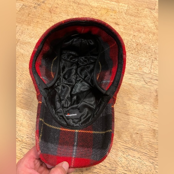 Wigens Insulated Wool Cold Weather Cap, tuck away ear warmers. Men's Large. NWOT - Picture 4 of 7
